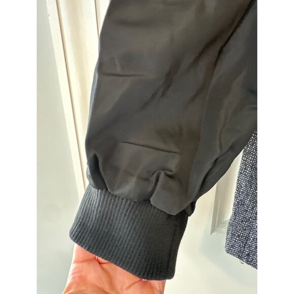 Anthropologie Maeve NWT Mixed Media Tweed Bomber Jacket Size 6 - Picture 8 of 11